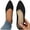 Black, variant on Business Casual Shoes Women Solid Color Flat Heel Comfortable Casual Shoes Women's Ballet Flats Comfortable Casual Dressy Shoes Work Flats Office Shoes Pointed Toe Flats Shallow Shoes
