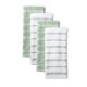 thumbnail image 1 of Juego de toallas de cocina KitchenAid Albany, paquete de 4, pistacho/blanco, 1 of 4