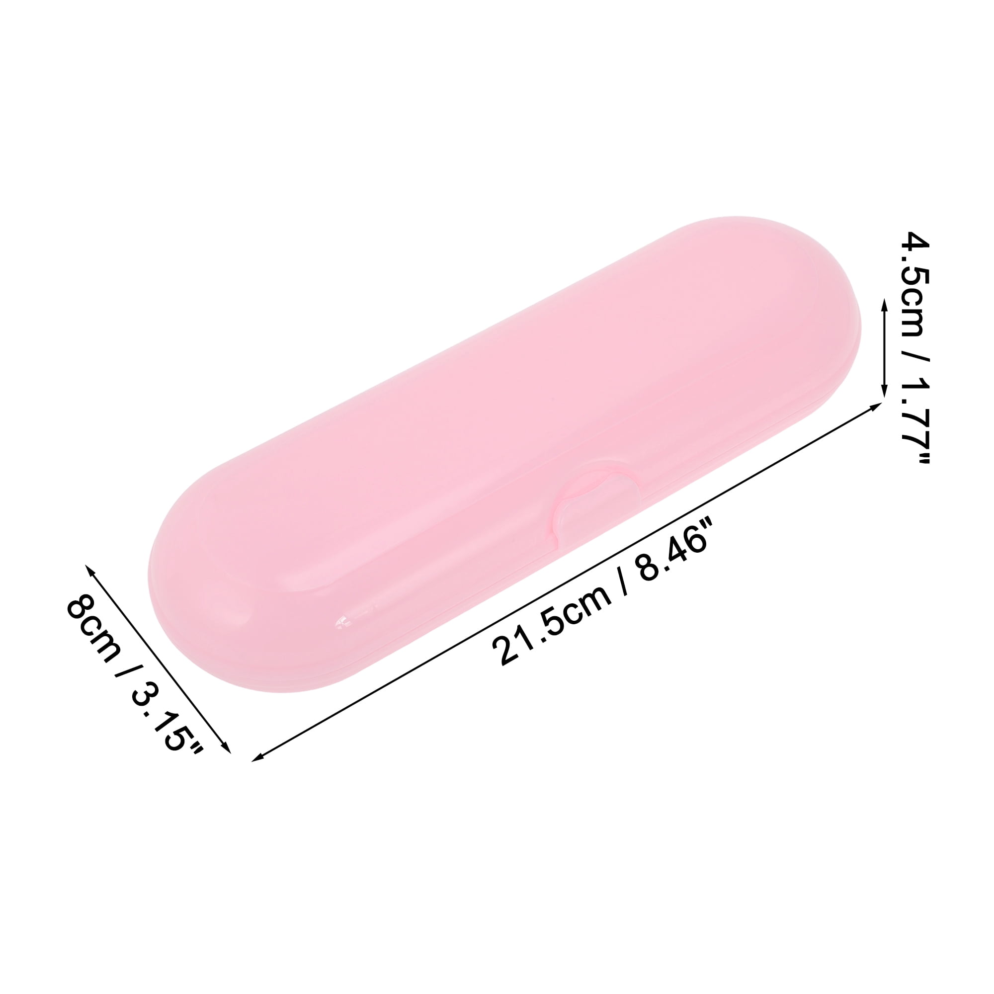 Unique Bargains Portable Electric Toothbrush Travel Case Oral-B Models Pink