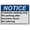 Warning Sign 2, variant on Industrial Caution Sign No Loitering Sign (No loitering in the building lobby You are being monitored by CC cameras Your cooperation is appreciated) 8 in" x 12 in" UV Resistant Plastic Warning SIgn