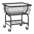 thumbnail image 3 of Carrito de lavandería enrollable con ruedas, cesta de ropa, cesta de almacenamiento de prendas de lavandería carro de lavandería para ropa sucia, 3 of 8