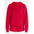 thumbnail image 5 of No Boundaries Oversized Fleece Hoodie, Women's and Women's Plus Sizes XXS-4X, 5 of 5