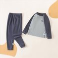 thumbnail image 4 of TOWED22 Toddler Baby Girl Fall Winter Outfit Cute Print Graphic Sweatshirt Pants Set Cute Clothes Size:6-7 Y,Color:Grey, 4 of 7