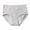 Gray, variant on Diufon Womens Cotton Underwear High Waisted Full Coverage Briefs Solid Color Breathable Panties