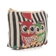 thumbnail image 3 of Bolso cosmético de las mujeres del vintage Bolso de almacenamiento del patrón del búho Bolso de v Romacci Bolsa cosmética femenina, 3 of 5