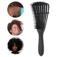 thumbnail image 3 of Hair Brush Girls Octopus Hair Scalp Massage Comb Women Wet Curly Detangle Hair Brush Salon Hairdressing Styling Tool, 3 of 5