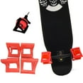 thumbnail image 1 of Accesorios de entrenamiento para monopatín, 4 Uds., aprende a patinar de forma más rápida y segura para principiantes, niños, adolescentes, niños, niñas y adultos, 1 of 5