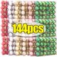 thumbnail image 2 of Venta al por mayor de mini bolas navideñas galvanizadas, juego de bolas navideñas colgantes para árbol de Navidad, adorno colgante para fiesta de Año Nuevo, decoración del hogar, 2 of 5