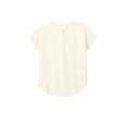 thumbnail image 4 of MERCER+METTLE Women's Stretch Crepe Crew | Lightweight Short Sleeve Top for Women, Dressy T-Shirt for Work & Casual Wear - Ivory Chiffon 4XL, 4 of 4