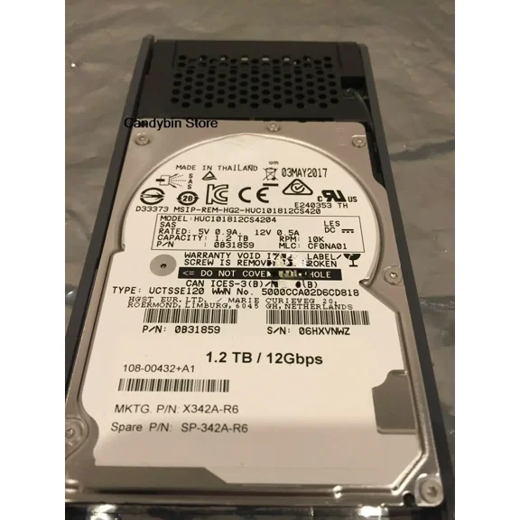 X342A-R6 SP-342A-R6 1.2TB 10K SAS 1.2T 2.5 ds224c hard disk