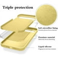 thumbnail image 4 of Compatible with Google Pixel 7A Case Shockproof, Ultra Slim Google Pixel 7A Phone Case Silicone Protective Cases Soft with Anti-Scratch Microfiber Lining (Yellow), 4 of 7