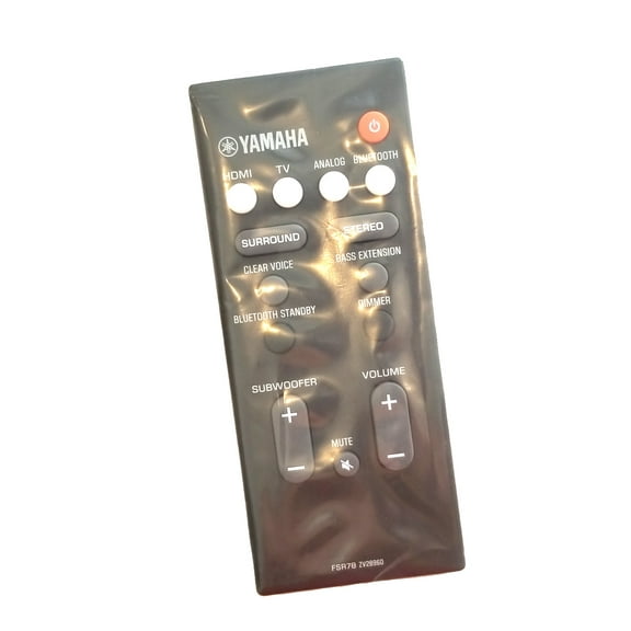 YAMAHA ZV289600 FSR78 Genuine OEM Original Remote, ATS1060, ATS-1060, ATS1070, ATS-1070, YAS207, YAS-207
