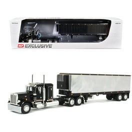 Freightliner Cascadia Sleeper White with 53' Trailer 1/64