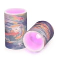 thumbnail image 7 of Yayeee Flameless Candles with Remote Flickering Battery Operated Multi Color Changing, Green Goldfish, 7 of 7