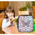 thumbnail image 6 of Haosy Boho Love Butterfly Reusable Lunch Box Men/Women Insulated Lunch Bag for School Picnic Travel, 6 of 6