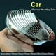 thumbnail image 3 of 5m Chrome Car Moulding Trim Strip Car Door Edge Scratch Protector Universal, 3 of 4