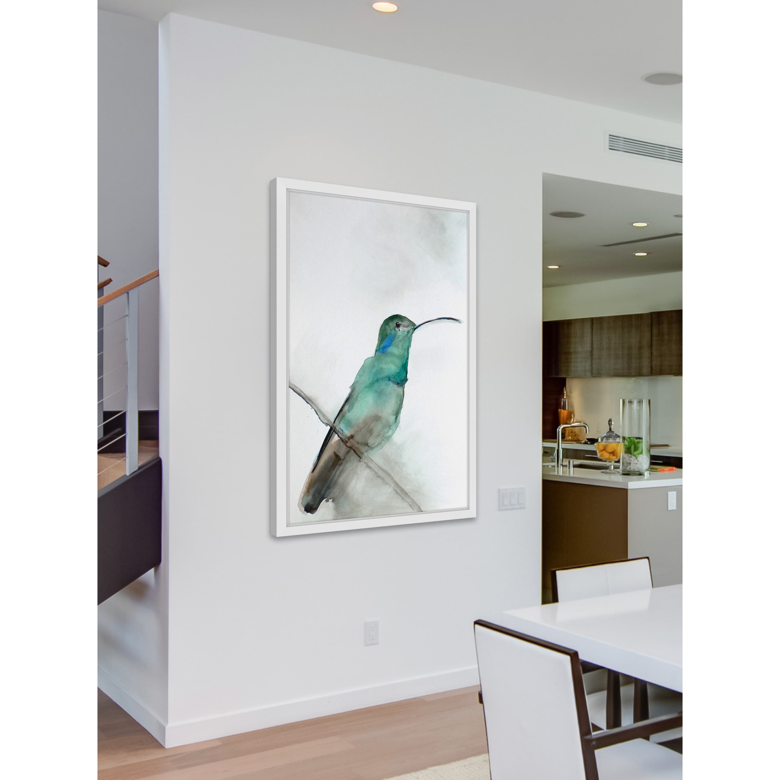"August Bird" Framed Painting Print