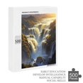 thumbnail image 6 of Waterfall 500 Piece Wooden Jigsaw Puzzle, Nature Puzzle for Adults, Finished Size 20.5" x 15", 6 of 8