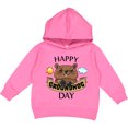 thumbnail image 2 of Inktastic Happy Groundhog Day Cute Toddler Hoodie, 2 of 4