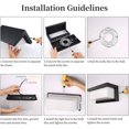 thumbnail image 5 of Aplique de pared para exteriores, aplique de pared para exteriores moderno de 18 W, luz LED para exteriores resistente al agua IP65, para luminarias para exteriores, terrazas, caminos y patios, 5 of 5