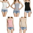 thumbnail image 3 of Débardeur pour Femmes avec Soutien-Gorge Intégré Modal Rembourré Haut Slim Confortable US, 3 of 4