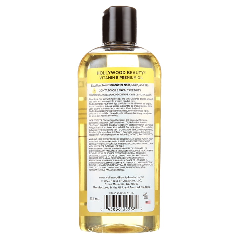 Vitamin E Oil for Hair, Scalp & Skin, 8 fl oz photo 4