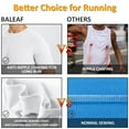thumbnail image 5 of BALEAF Men's White Tee Shirts Quick Dry Short Sleeve Tops UPF30+ Moisture Wicking Athletic T-Shirt for Trail Workout Size S, 5 of 8