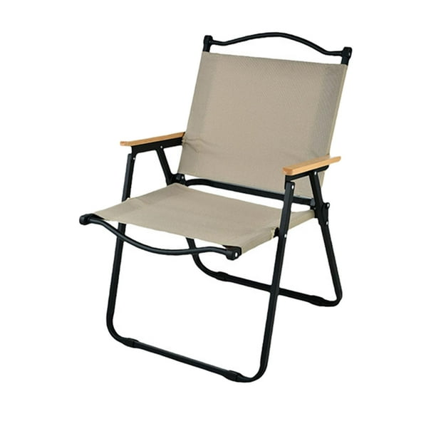 Silla plegable Cola Reposapiés portátil Resistente al aire libre Negro Grande 500lbs