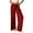 Red, variant on hotojiny Wide Leg Pants Woman Casual Loose Ribbed Knit Pants Flowy Comfy Drawstring Soft Trousers Fall Fashion Clothes
