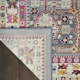 thumbnail image 5 of Nourison Vintage Kashan Bohemian Grey/Multi 2' x 4' Area Rug (2x4), 5 of 7