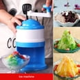 thumbnail image 4 of Advancent Máquina de afeitar de hielo portátil ABS, máquina práctica y práctica para restaurantes, trituradoras de hielo Estufas de camping, 4 of 6