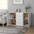thumbnail image 4 of vidaXL Sideboard Cabinet with 2 Doors Storage Side Cabinet Engineered Wood, 4 of 31
