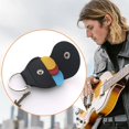 thumbnail image 2 of LQQDREX Guitar Picks Holder Case, Leather Guitar Picks Case Holder, Keychain Plectrum Key Fob C-ase Bag, for Musical Instruments G-uitar and Bass, 2 of 8