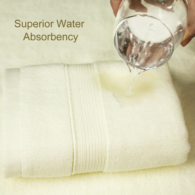 575 GSM Caress Ultra Absorbent Cotton Bath Towel Set or Bath