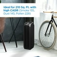 thumbnail image 4 of Danby Black Air Purifier for up to 210 Sq. Ft. with HEPA Filter, 4 of 11
