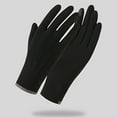 thumbnail image 2 of CAIXIA Womens Gloves Winter Winter Thermal Lined Touchscreen Mittens for Cycling Driving and Outdoor Activities Windproof Cold Weather Gloves,Black, 2 of 5