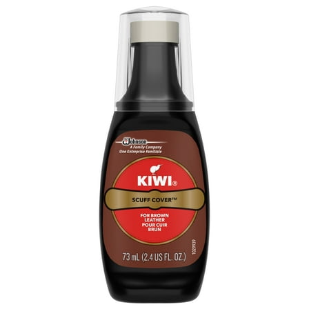 KIWI Scuff Cover, Brown, 2.4 Fluid Oz