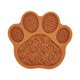 thumbnail image 1 of Almohadilla de silicona para lamer perros y gatos, suministros para mascotas con ventosa para entrenamiento. Marrón, 1 of 9