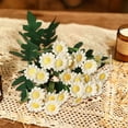 thumbnail image 5 of Yonrjhukm Artificial Silk Chamomile Daisy Wedding Flowers, Realistic Faux Floral Decoration for Home, Photography, and Events, Long-lasting, Allergy-friendly Polyester Fiber Blooms, 5 of 6