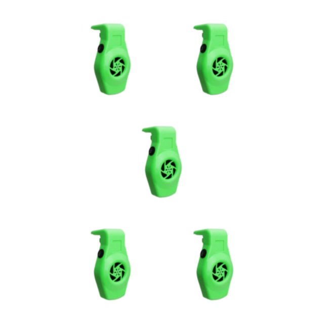 maskred ABS Powerful Aquarium Fish Tank Cooling Fan Lower Temperature Instantly Effortless Installation green 5Set