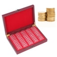thumbnail image 1 of Coin Holder, Easy To Operate Coin Box Widely Used Large Capacity Storage  For Gift For Exhibitions For Coin Collection, 1 of 8