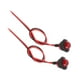 thumbnail image 1 of Luces de remolque LED para camiones Unique Bargains 0.73" 12V luces de marcador de plástico impermeables rojas 2 piezas, 1 of 7