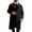 Black, variant on Aihuaihua Winter Jackets for Men Trench Coat Outdoor All Seasons Wear Men's Fall Winter Long Jackets Single Pea Coat Windbreaker Red XL