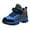 Blue, variant on Fozruso Thickened And Comfortable Children Snow Shoes Winter New Lightweight And Warm Boys Little Kid Big Kid Student Durable Sports Shoes Sizes 13 Little Kid(Blue)