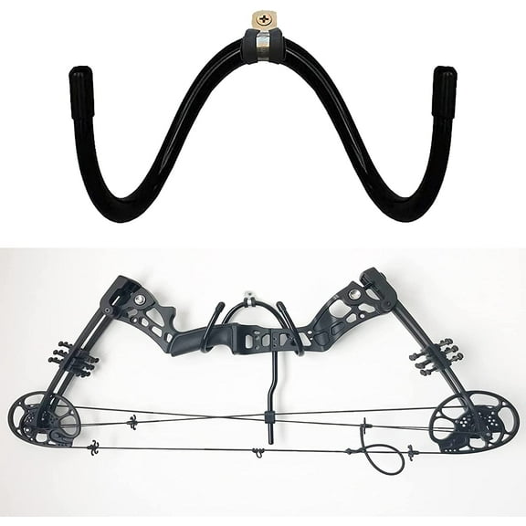 Pmsanzay Bow Hanger Hooks Wall Holder Wall Mount Storage and Display, Metal