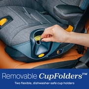 Chicco MyFit® ClearTex® 2-in-1 Forward-Facing Harness Booster Car Seat for Toddlers - Obsidian (Black)