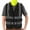 Black Mesh, variant on A-SAFETY 21 colors High Visibility Reflective Work Safety Vest（XS-8XL)