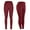 A# Wine 3, variant on Yotami Workout Leggings for Women with Pocket Tummy Control High Waisted Straight Leg Yoga Pants for Sports Pant