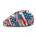 thumbnail image 2 of Chririnla American Flag Patchwork Flat Cap for Men 70s 80s Adjustable Newsboy Hat Lightweight Newsboy Caps for Outdoor, 2 of 4