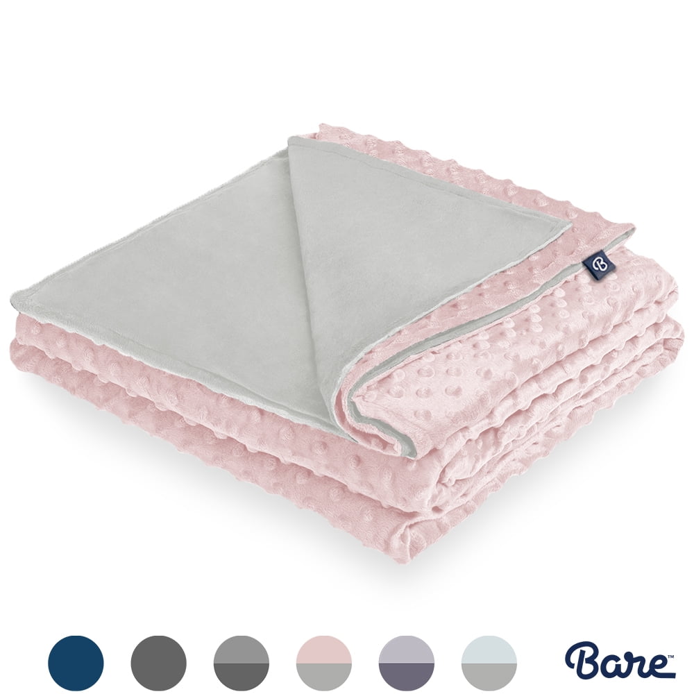Bare Home Duvet Cover for Weighted Blanket (48"x72") Blanket Cover